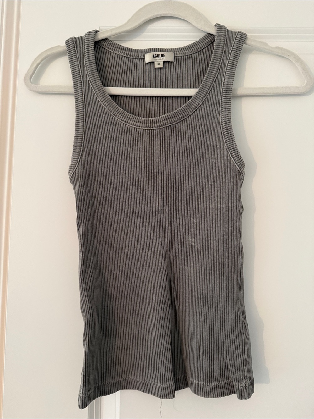 Agolde ribbed tank